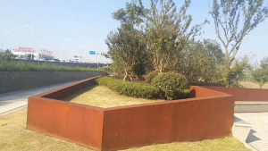 包河耐候钢挡土墙